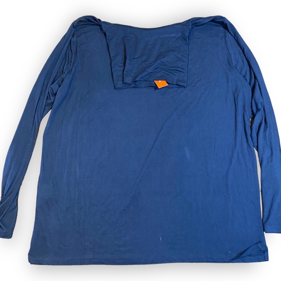 2for$25 NWT Joe Fresh Navy Turtleneck Long Sleeve T-shirt Size XL - Picture 7 of 10